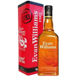 Whiskey Evan Williams Fire  750cc
