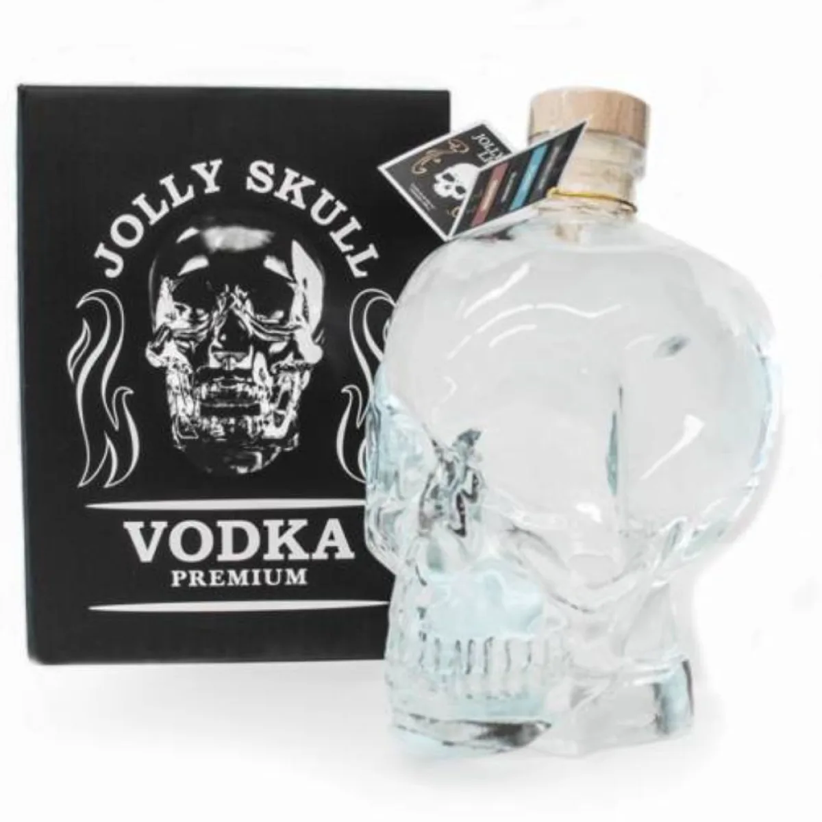 Vodka Calavera  Jolly Skull 1 litro 40 Transparente