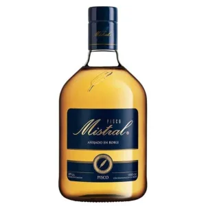Pisco Mistral 1 Litro añejado en Roble