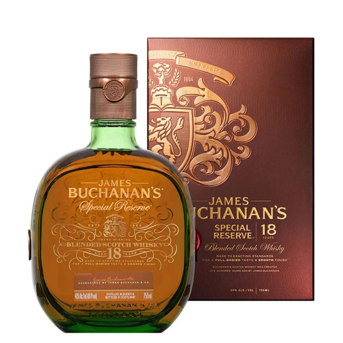 Whisky Buchanans Special Reserve 18 años 40° 750cc