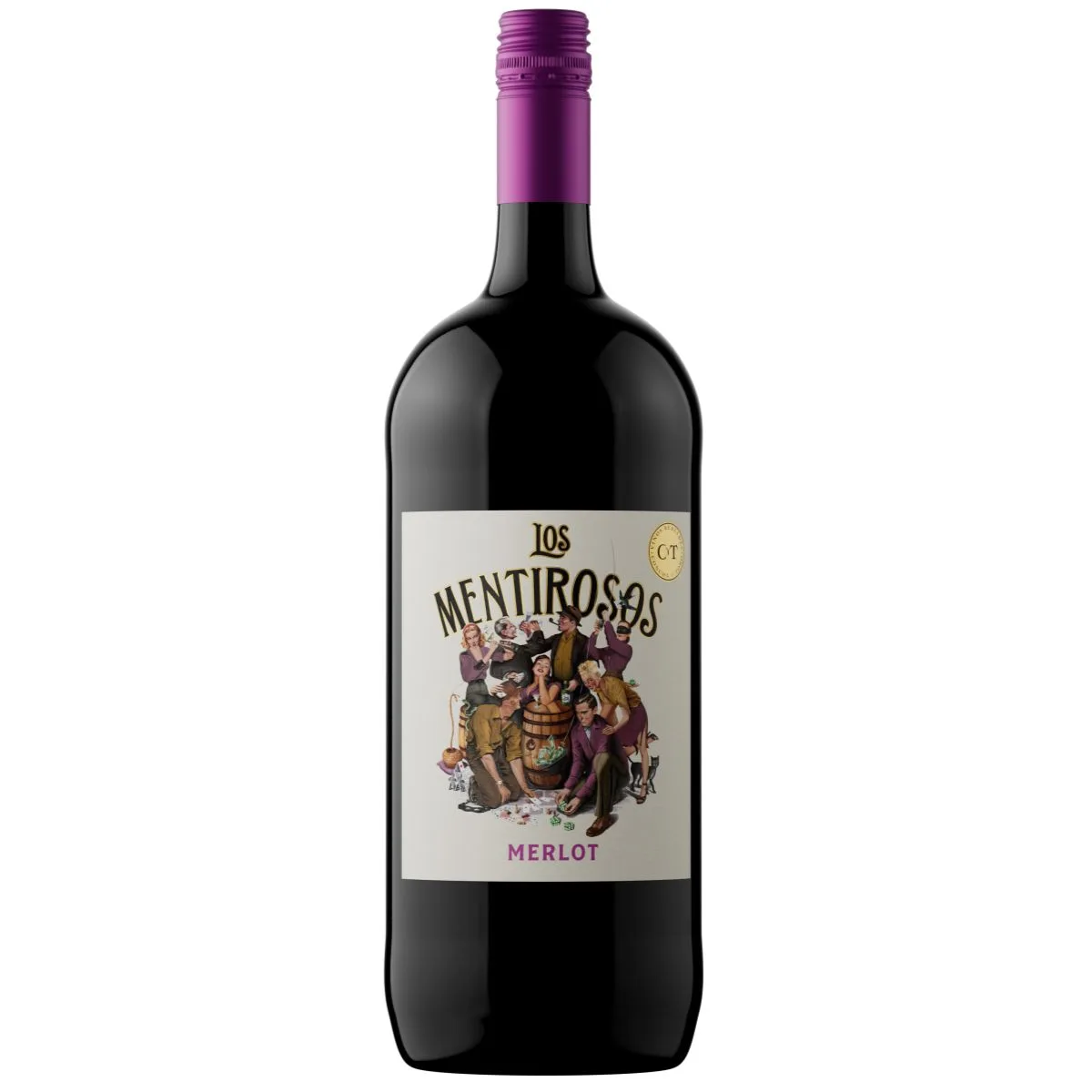 Vino Los Mentirosos Merlot 1.5 LTS