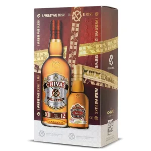 Pack Whisky Chivas 12 Años 750cc + Chivas Extra 200cc