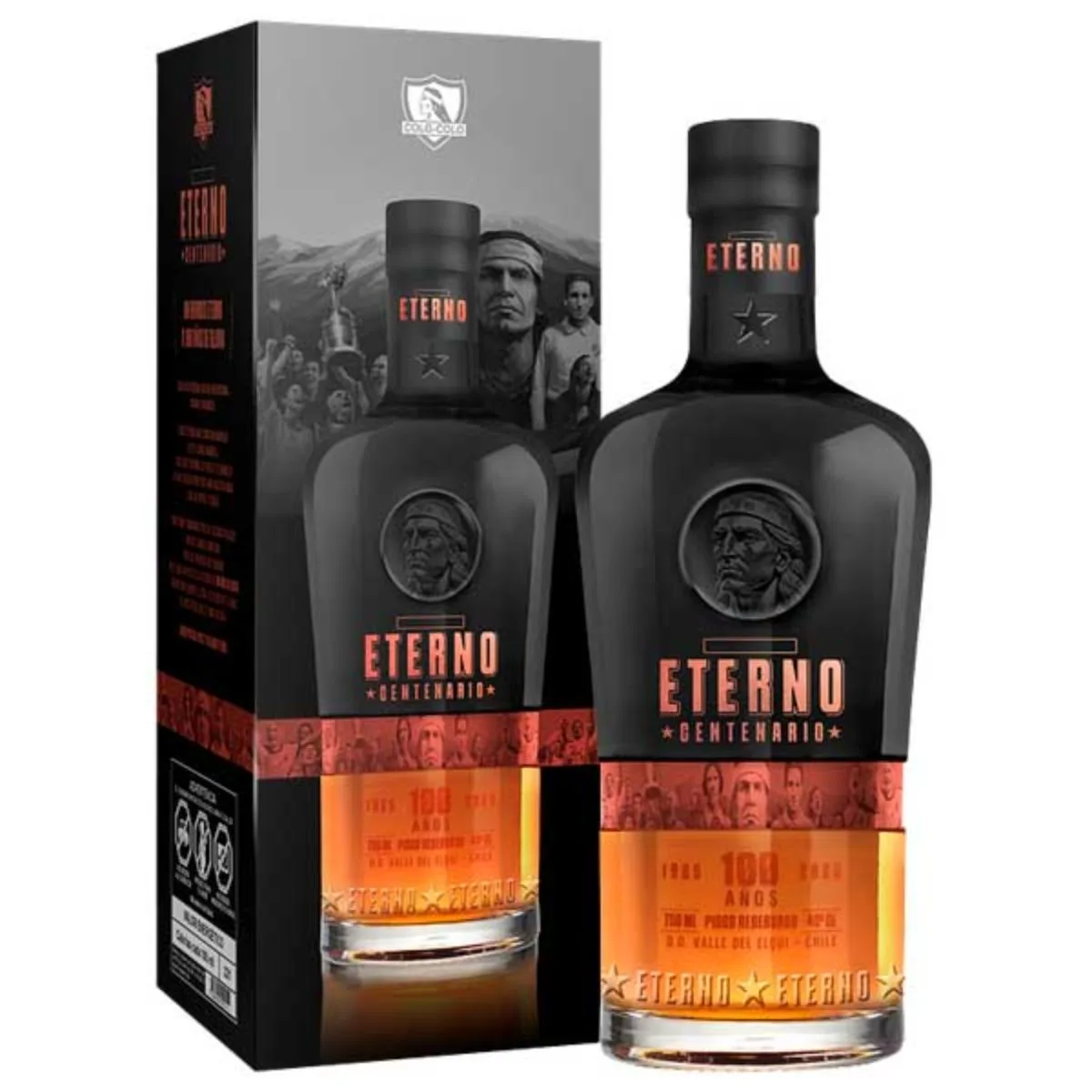 Pisco Eterno Edición Centenario Reservado Envejecido 40º 750 ml