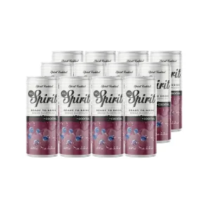 12x Cóctel MG Spirit Blueberry 330cc