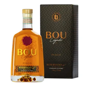 Pisco Bou Legado Reservado 40º Roble
