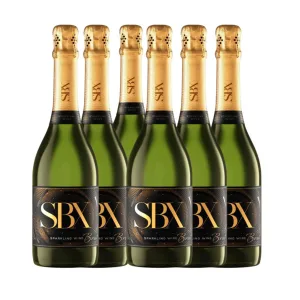 6 Vino Espumante Sbx Brut - Elegancia Y Sabor Excepcional