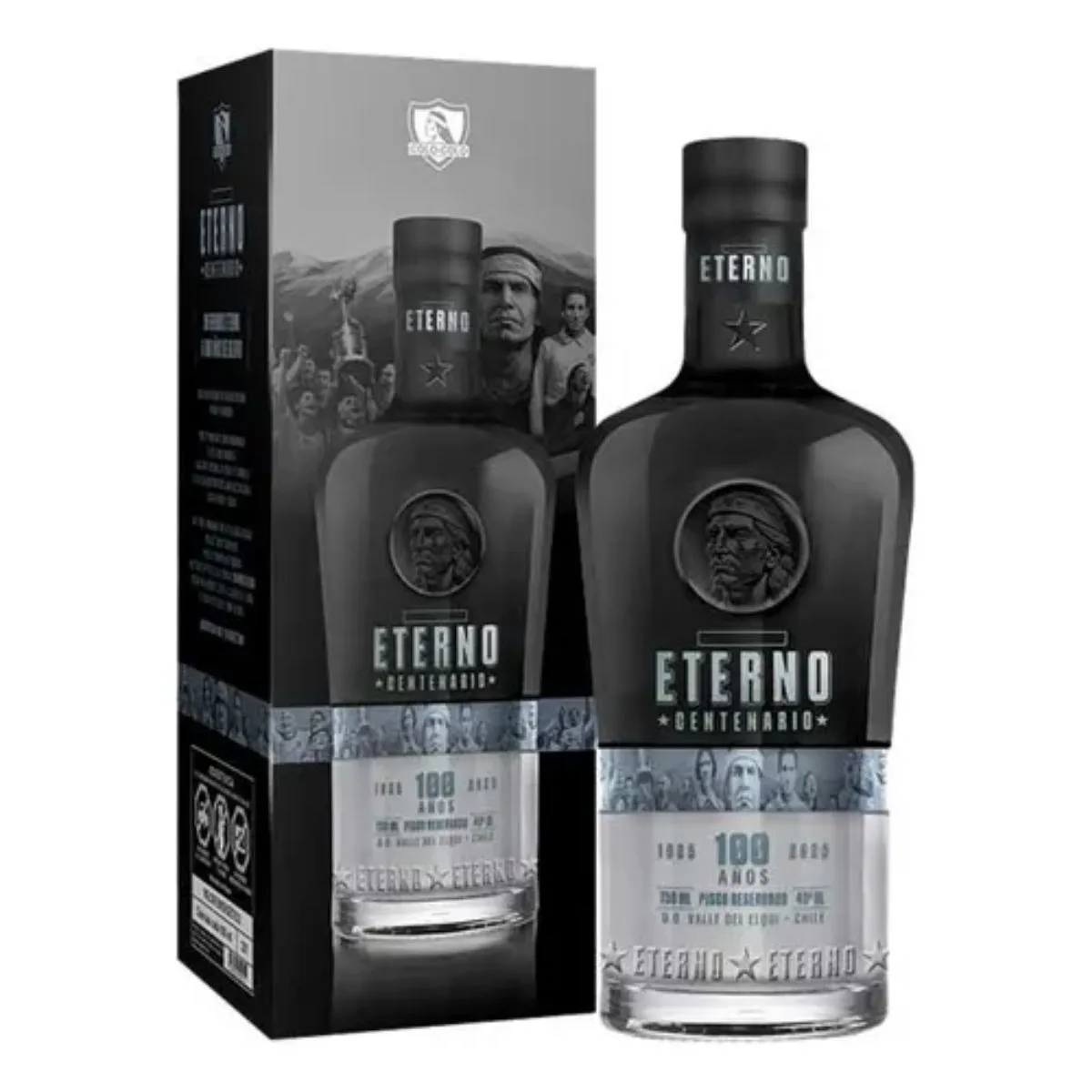 Pisco Eterno Centenario Transparente 40° 750cc