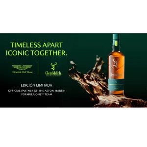 Whisky Glenfiddich 16 Años Single F1 Aston Martin Edicion Limitada 700 ml