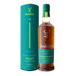 Whisky Glenfiddich 16 Años Single F1 Aston Martin Edicion Limitada 700 ml