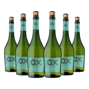Pack 6x Espumante Undurraga Ox Brut 750ml