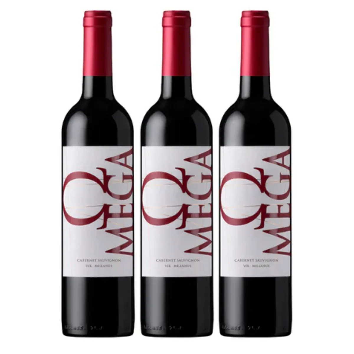 Pack: 3 Vinos Omega 2022 - Cabernet Sauvignon - 750 ml