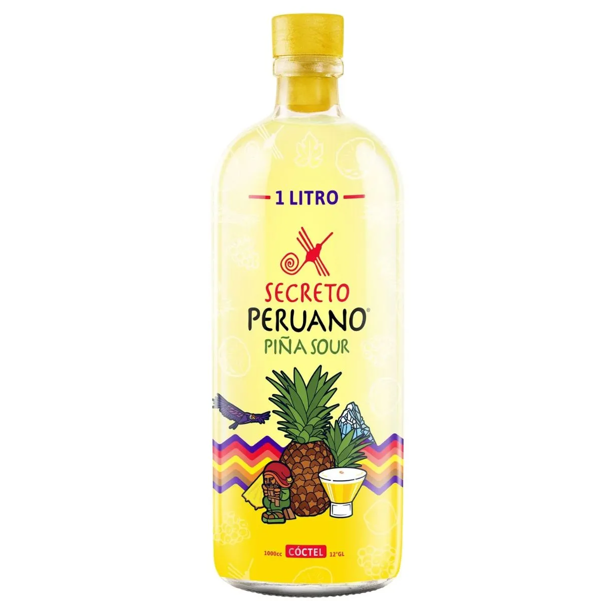 Secreto Peruano Sour Piña 1000cc
