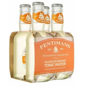 4x Fentimans Valencian Orange Tonic Water 200cc