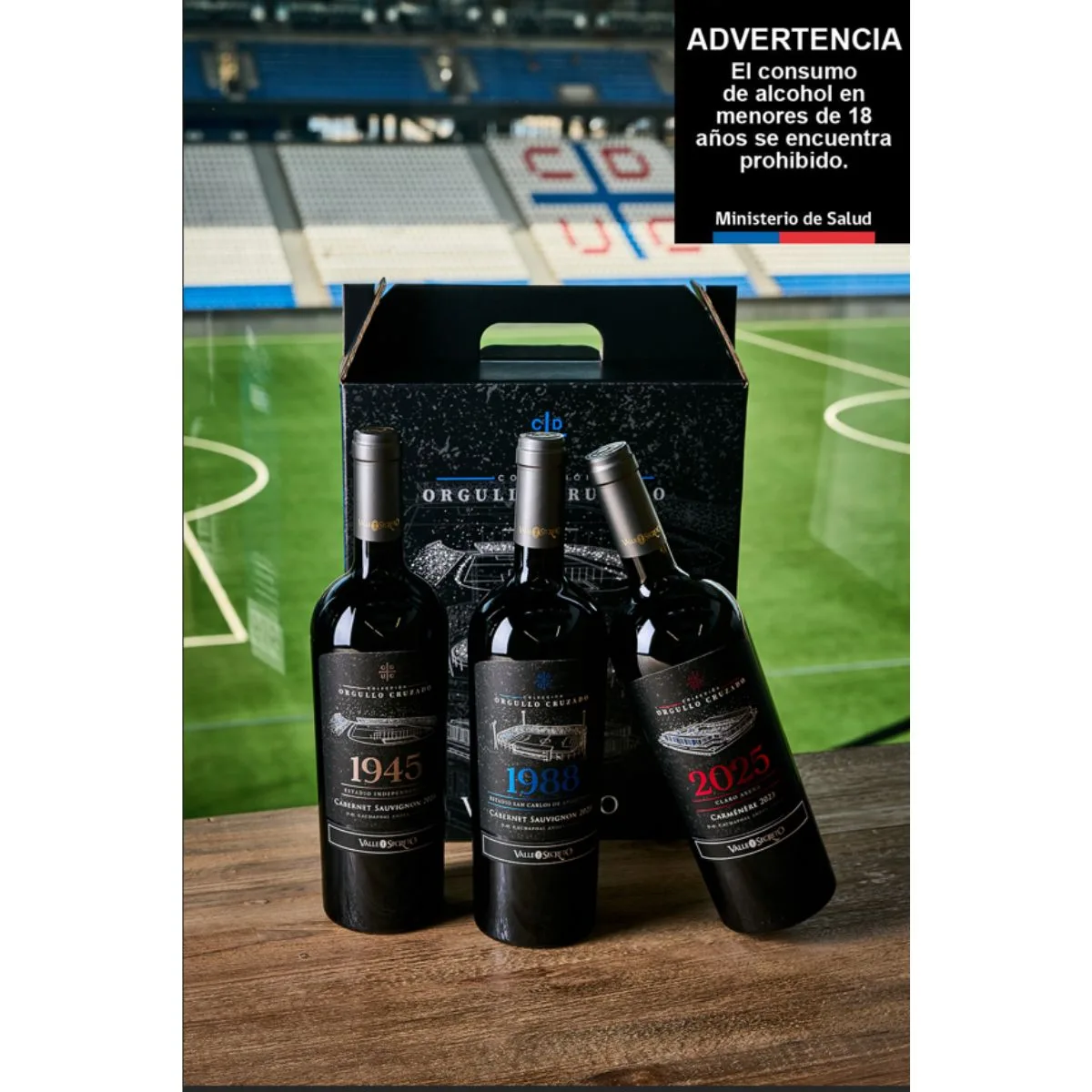 Colección Orgullo Cruzado Pack 3 Vinos  Tintos