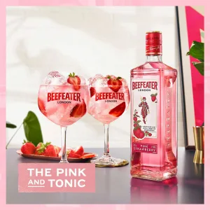 GIN BEEFEATER LONDON PINK STRAWBERRY 750CC