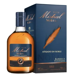 Pisco Mistral Barrica Tostada 40º 750cc