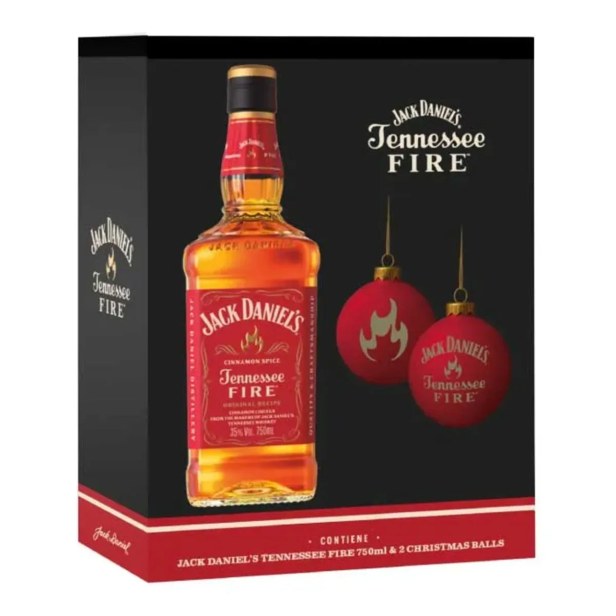 Pack Jack Daniel's Fire 750cc + 2 Esferas Jack Daniels