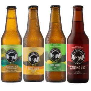 Mix 4 Cerveza Tropera Botella 330 cc