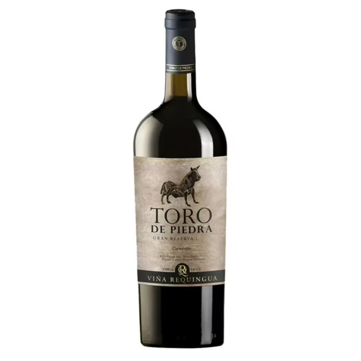 Botellon Toro de Piedra 1.5 Gran Reserva Carmenere