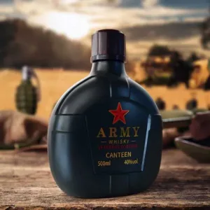 Whisky Army Cantimplora Veteranos de Guerra 500 ml