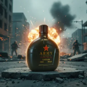 Whisky Army Cantimplora Veteranos de Guerra 500 ml
