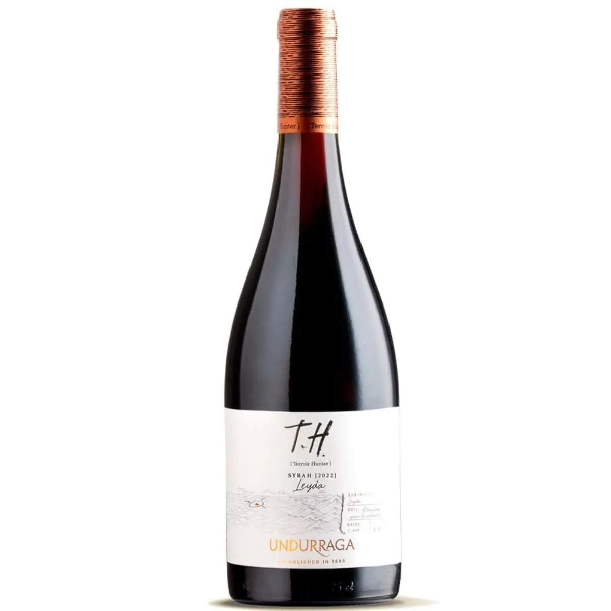 Vino Undurraga T.H. Syrah Leyda 750cc