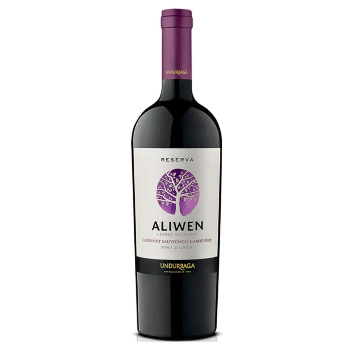 Vino Aliwen Rsva Cabernet Sauvignon/Carmenere 750cc