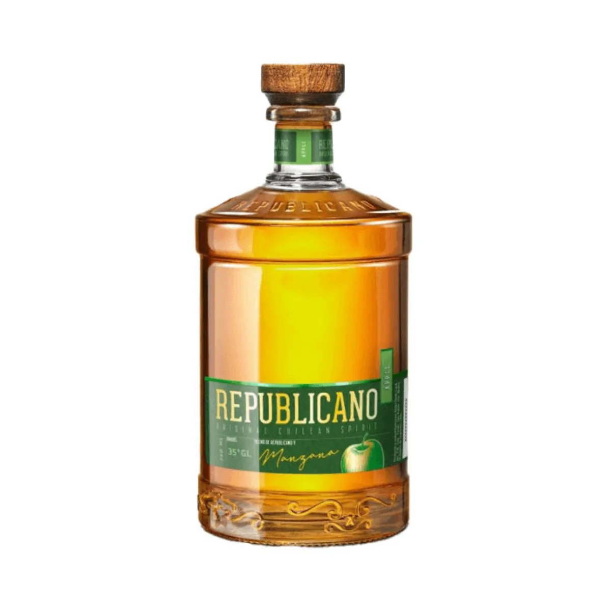 Pisco Republicano Apple 35° 750cc