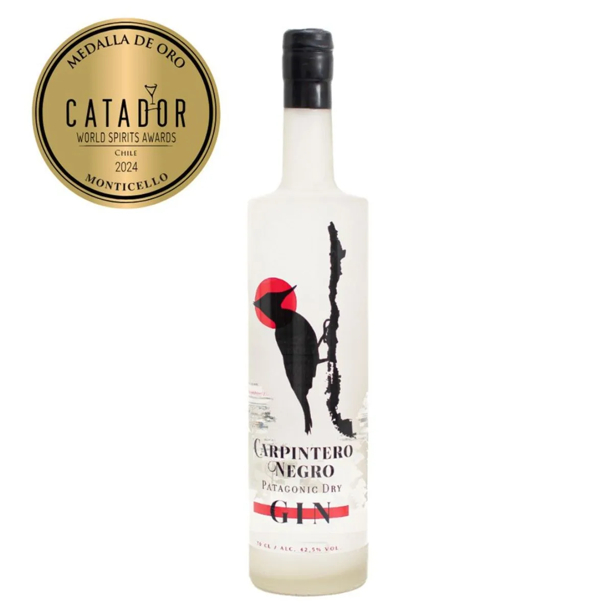 Gin Carpintero Negro 750cc
