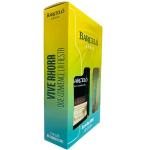 Ron Barceló Añejo 1lt + Vaso