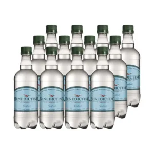 12x Agua Purificada Benedictino con Gas 500cc