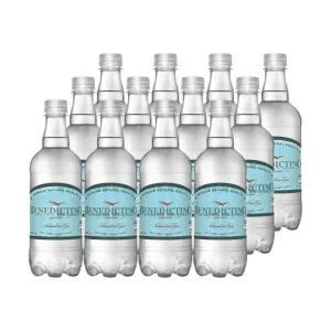 12x Agua Purificada Benedictino sin Gas 500cc