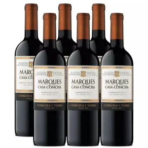 6 MARQUES CASA CONCHA CARMENERE